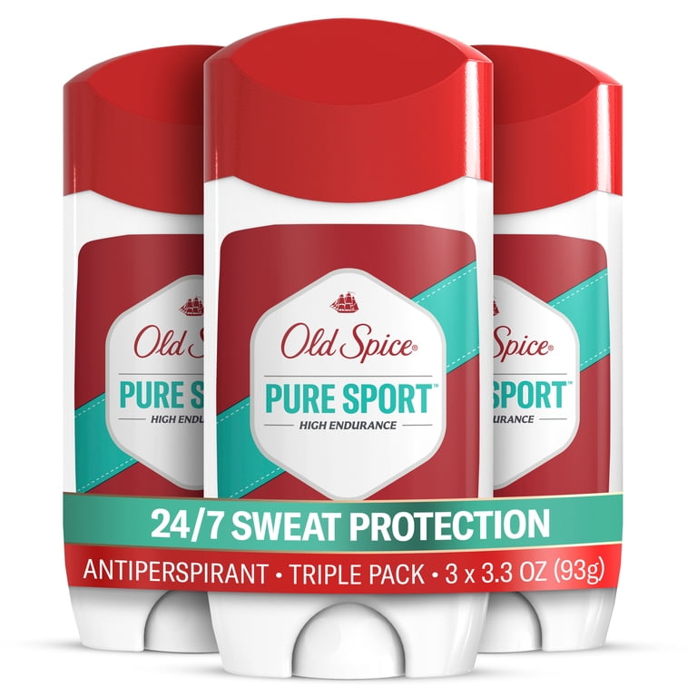 Old Spice Pure Sport Antiperspirant Deodorant, 24/7 Protection photo 1