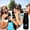 Black-BK, variant on MMJ Neoprene Beer Bottle Cooler Sleeve with Built-in Opener Zipper Insulated 330ml Cover Outdoor Party