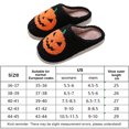 thumbnail image 2 of Zapatillas de felpa de esqueleto de Halloween zapatillas de casa esponjosas lindas antideslizantes para el invierno, 2 of 8