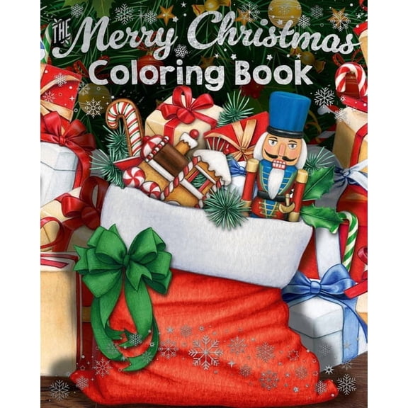 Sirius Creative Coloring The Merry Christmas Coloring Book, (Paperback)