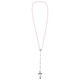 thumbnail image 2 of Religious Pink Rosary Beads Necklace for Women Pearl Decoration, 2 of 4