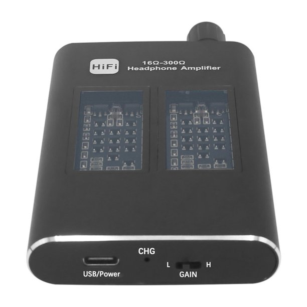 Clase una 16-300 Ohm HiFi Auriculares Amplificador de Auriculares 3.5Mm Jack Aux Amplificador de Audio Ajustable PortáTil para TeléFono Reproductor de MúSica