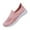 Pink, variant on Casual Shoes Women's Soft Orthopedic Shoes Breathable Woven Go Walking Slip On Foam Shoes Arch Support Hands Sneakers Comfortable and Breathable Shoe