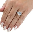 thumbnail image 4 of Pompeii Certified 2.10 - 6.10Ct Diamond Engagement Ring 14k Gold Lab Grown (G/H,VS2-SI1), 4 of 5