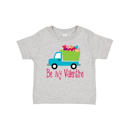 

Inktastic Be My Valentine Heart Truck Boys or Girls Baby T-Shirt