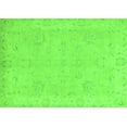 thumbnail image 1 of Ahgly Company Indoor Rectangle Abstract Green Modern Area Rugs, 4' x 6', 1 of 4