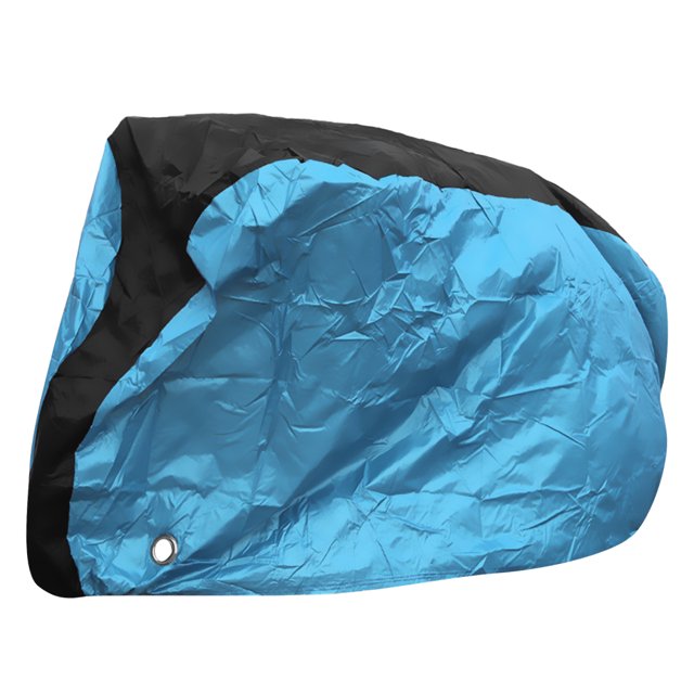 Cubierta Impermeable para Bicicleta Al Aire Libre, Protector Contra La , Sol, , Polvo, Viento, con Orificio de Bloqueo para Montar en Biciclet - Azul l Sunnimix Cubierta para lluvia para bicicletas