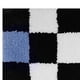 thumbnail image 5 of Felpudo a cuadros antideslizante, rejilla blanca y negra, bonito tapete para puerta para baños, cocinas, salas de estar, Gloria de la mañana, 50x80, 5 of 8