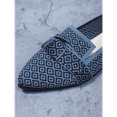 thumbnail image 4 of Women’s Bow Knot Geometric Slip-On Flats, Pointed Toe Lightweight Loafers, Comfortable Casual Shoes for Daily Walking, Work, Office & Travel, Easy On Off Design, 4 of 9