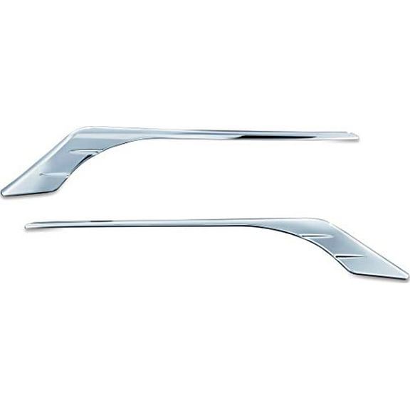 Kuryakyn 5621 Motorcycle Accent Accessory: Fairing Turn Signal Trim for 2014-19 Indian Motorcycles, Chrome, 1 Pair