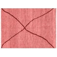thumbnail image 1 of Ahgly Company Machine Washable Indoor Rectangle Abstract Red Modern Area Rugs, 8' x 10', 1 of 4