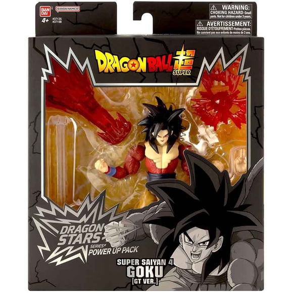 Dragonball Super 6 Inch Action Figure Dragon Stars Power Up Pack - Super Saiyan 4 Goku
