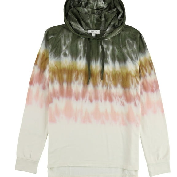P.J. Salvage Womens Tye-Dye Ombre Pajama Sweatshirt Top, Multicoloured, Small
