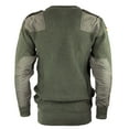 thumbnail image 2 of German Commando Sweater, Wool Blend, Genuine Issue, German Military, Olive Drab, Size Small, 2 of 2