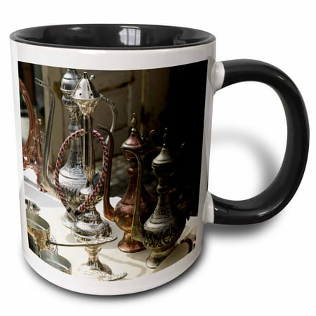 3drose, Bosnia-hercegovina, Sarajevo, Ottoman Market - Eu44 Wbi0072 - Walter Bibikow, 15oz Two-tone Black Mug
