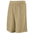 thumbnail image 2 of Augusta 2XL Longer Length Mini Mesh League Shorts Vegas Gold 738, 2 of 2