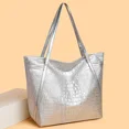 thumbnail image 2 of Nuevo 2024 Bolso grande para mujer Bolsos de hombro de gran capacidad Bolsos de hombro de cuero PU de alta calidad Bolsos salvajes para mujer Sac a Main Femme, 2 of 5