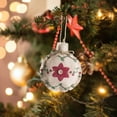 thumbnail image 3 of Injueey Pulseras navideñas de arpillera festivas, adornos ligeros para decoraciones de árboles de Navidad de ventanas de centros comerciales Kits de decoración para fiestas Estilo 1, 3 of 6