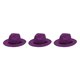 thumbnail image 3 of Sonducket Sombreros Para Unisex - Para Atracciones Turísticas Y Bodas Gorras Alta Durable Elegante Ecológico Cómodo BF127-17 violeta 1 Type1 NO1, 3 of 6
