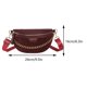 thumbnail image 4 of Bolso Cintura A La para Mujer Bolso Pecho Cuero PU Bolso para Mujer (rojo Vino), 4 of 9