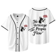 thumbnail image 4 of Peso Pluma Exodo Merch Baseball Jacket Tour Logo V-neck T-shirts Summer Women Men Fashion Short Sleeve Tee, 4 of 5