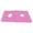Pink, variant on Suodoka 100Pcs Face Rest Cover Hole Design Good Water Absorption Breathable Disposable Headrest Cover for Beauty Salons White[cite: 1]