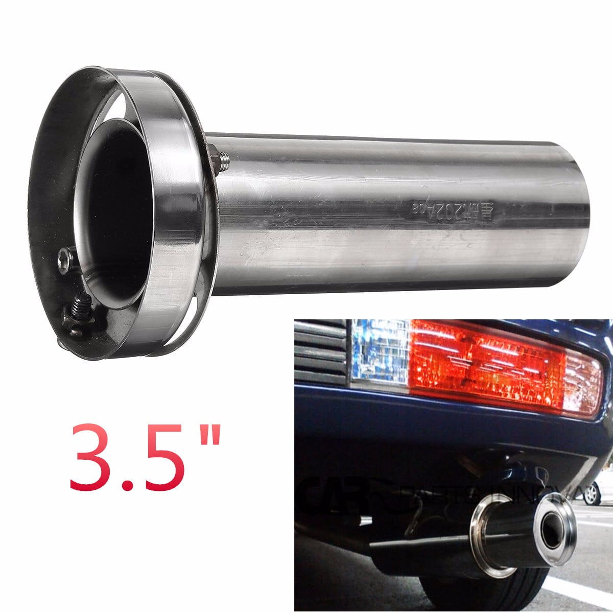 Universal Car Insert Removable exhaust Stainless Steel Exhaust Silencer