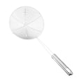 thumbnail image 2 of Stainless Steel Strainer Skimmer Ladle,Kitchen Wire Strainer Pasta Spoon,Strainer Skimmer Spoon for Cooking and Frying,Heavy-Duty Metal Strainer with Handle,Kitchen Pasta Strainer Spoon,13.4 in, 2 of 5