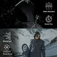 thumbnail image 2 of TACVASEN Men's Winter Jackets Ski Snow Waterproof with Hood Warm Fleece Hiking Fishing Coats Dark Gray L, 2 of 7
