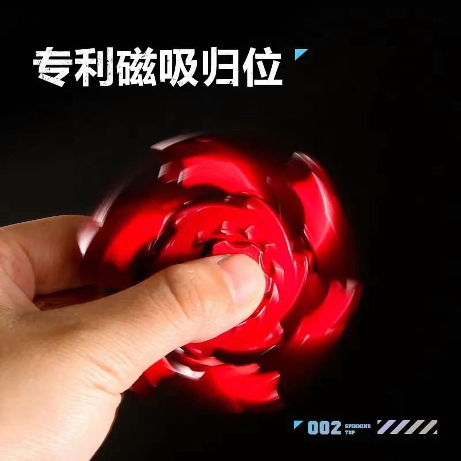 EDC Fidget Sliders Open Armor Spinning Top Fidget Toys Stress Relief For Adults Magnetic Finger Spinner Anti Stress Toys
