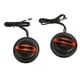 thumbnail image 3 of 2 tweeters Hi-Fi para coche, color negro, estructura compacta, 150 W, tipo cúpula, con base, para todos los sistemas de audio de coche., 3 of 12