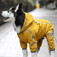 thumbnail image 4 of GASTROPOD Dog Raincoat,Reflective Safety Strips Dog Rain Jacket,Waterproof Lightweight Design Pet Raincoat,XL,Pink, 4 of 4
