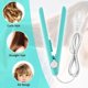 thumbnail image 5 of Mini rizador de pelo para cabello corto, rizador y plancha alisadora de cerámica 2 en 1, calentamiento rápido, color azul., 5 of 5