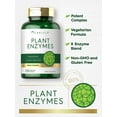 thumbnail image 3 of Plant Enzymes | 250 Capsules | 8 Enzyme Blend | Non-GMO & Gluten Free Supplement | By Carlyle, 3 of 7