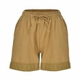 thumbnail image 4 of Sngxgn Biker Shorts for Women-High Waisted Soft Gym Yoga Shorts Workout Booty Spandex Shorts for Women(Yellow,XXL), 4 of 9