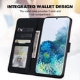 thumbnail image 4 of Compatible avec Samsung Galaxy S20 5G Étui Portefeuille Motif Animaux Mignons avec Fentes pour Cartes et Rabat, 4 of 5