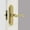 Brass, variant on Larson Certified Storm Door M2 Mortise Handle Set Brass
