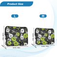 thumbnail image 4 of FORMRS 13-13.3 inch Laptop Sleeve Case Soft Carrying Quilted Computer Bag Cover, White Flower Pattern, 4 of 7