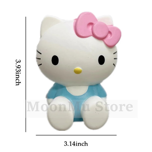 Sanrio Hello Kitty Jumbo Squishy Kawaii Kuromi Melody Cinnamoroll Squishies de crecimiento lento alivio del estrés juguetes para apretar para chico adulto