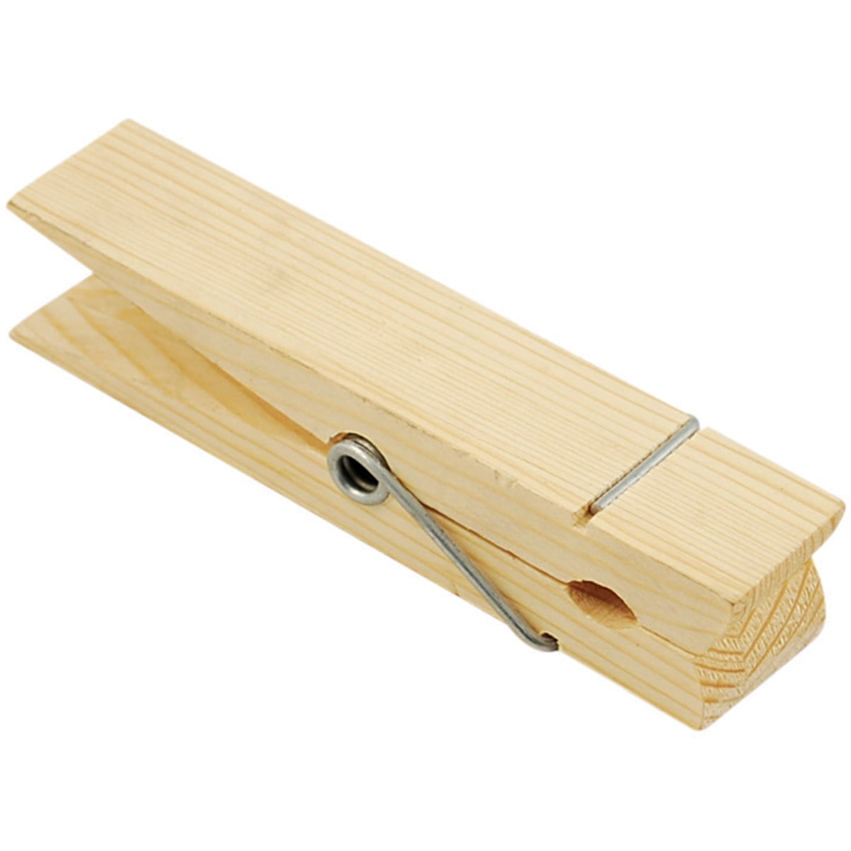 Wood Jumbo Natural Clothespin, 57/8"