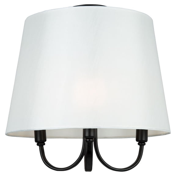 Artcraft Lighting Rhythm 3 Light SemiFlush Mount Black