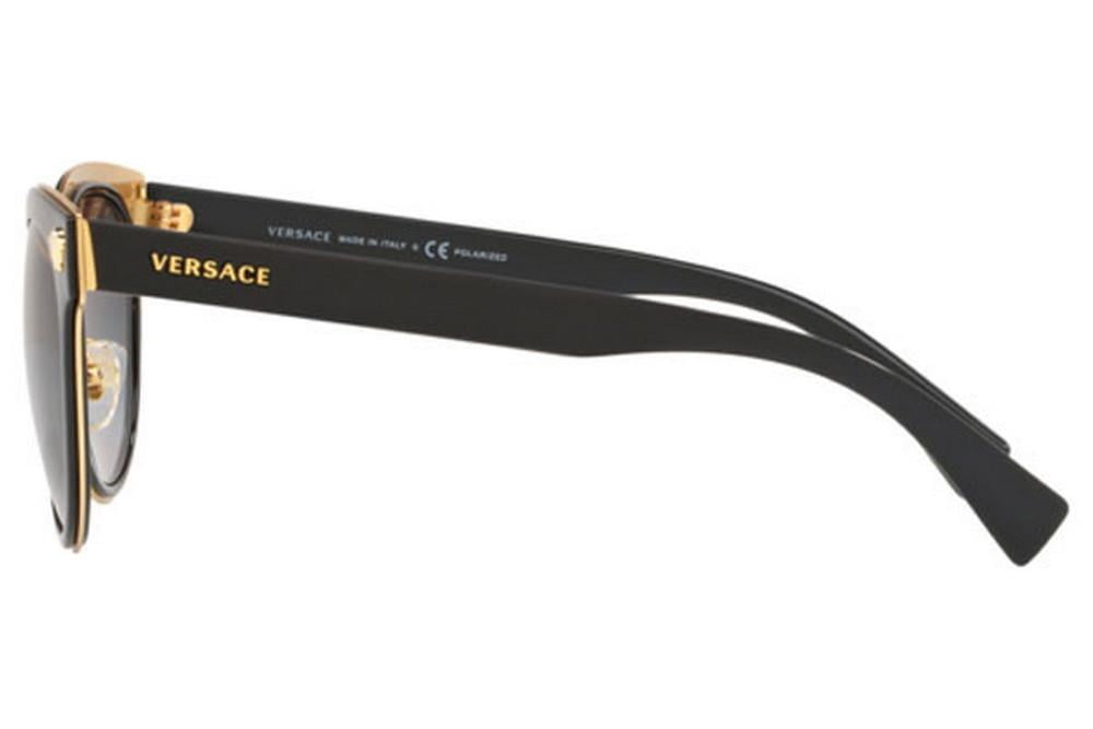 Versace VE 2198 Sunglasses, Black, Polar Grey Gradient, 54-20-145