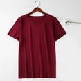 thumbnail image 5 of Ovzne Men's Big & Tall V-Neck Short Sleeve Athletic Basic T-Shirts Casual Slim Solid Color Stretchy Going Out Tops M-5XL, 5 of 9