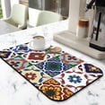 thumbnail image 2 of Mexican Coffee Drying Mat 19.5x12in Diatom Mud Dish Pad Super Absorbent, Perfect for Kitchen Counter, Coffee Mat Unique Design and Easy to Clean Kitchen Gadget, 2 of 7