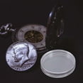 thumbnail image 4 of UPGRATOR 50pcs Transparent Round Box Coin Cases for Awards Ceremony Collectors, 4 of 8