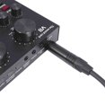 thumbnail image 1 of Cable Micrófono Altavoz Equilibrado 1 5 Mm 1/4 Pulgada A XLR para Mezclador, 1 of 9