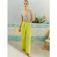 thumbnail image 2 of High-Waisted Wide Leg  Pants, 2 of 2