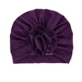 thumbnail image 2 of Otqutp Casual Caps for Children Solid Hat Boys Headwear Cap Baby Girls Knotted Baby Care 0 to 3 Years, 2 of 3