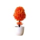 thumbnail image 1 of Bonsái de plantas artificiales Billuyoard maceta decorativa para manualidades Rojo, 1 of 6