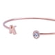 thumbnail image 3 of Pulsera Mujer Inicial Letra LuckyLy, Acero Inoxidable y Zirconia Cúbica, Modelo Sonia rosa UNITALLA, 3 of 8